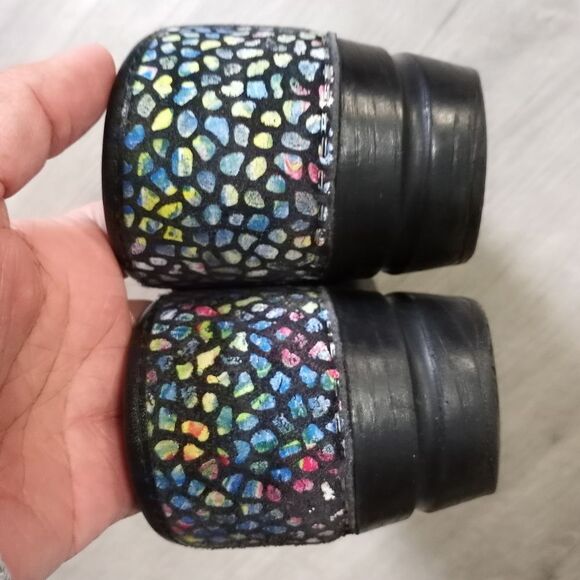 Sanita Women's Clog Multi-colored Stained Glass Print size 39/8 US - Picture 8 of 15